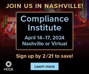 HCCA’s 28th Annual Compliance Institute