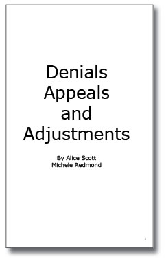 Denials, Appeals and Adjustments