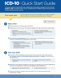 ICD-10 Quick Start Guide