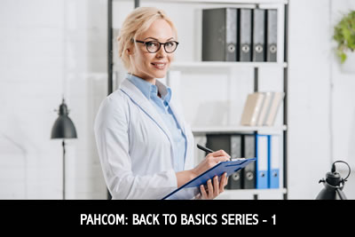 Back to Basics - A Series Presented by your PAHCOM National Advisory Board