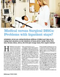 Medical versus Surgical DRGs:  Problems with inpatient stays?