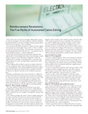 Reimbursement Revelations: The Five Myths of Automated Claims Editing