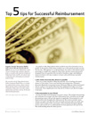 Top 5 tips for Successful Reimbursement