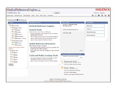 Ingenix MedicalReferenceEngine.com