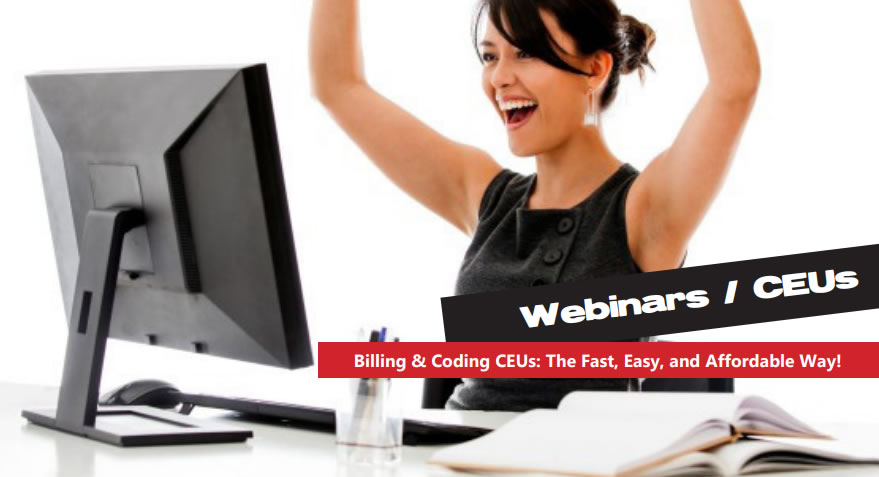 CEUs and Webinars
